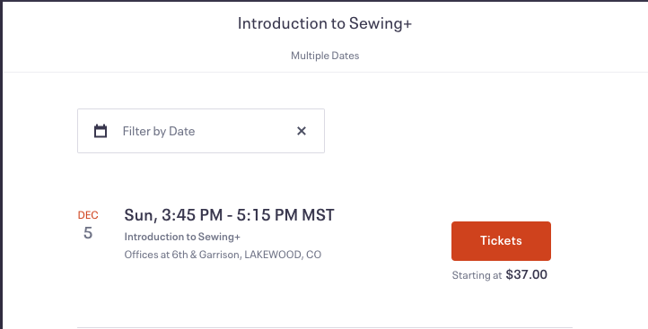 eventbrite screenshot